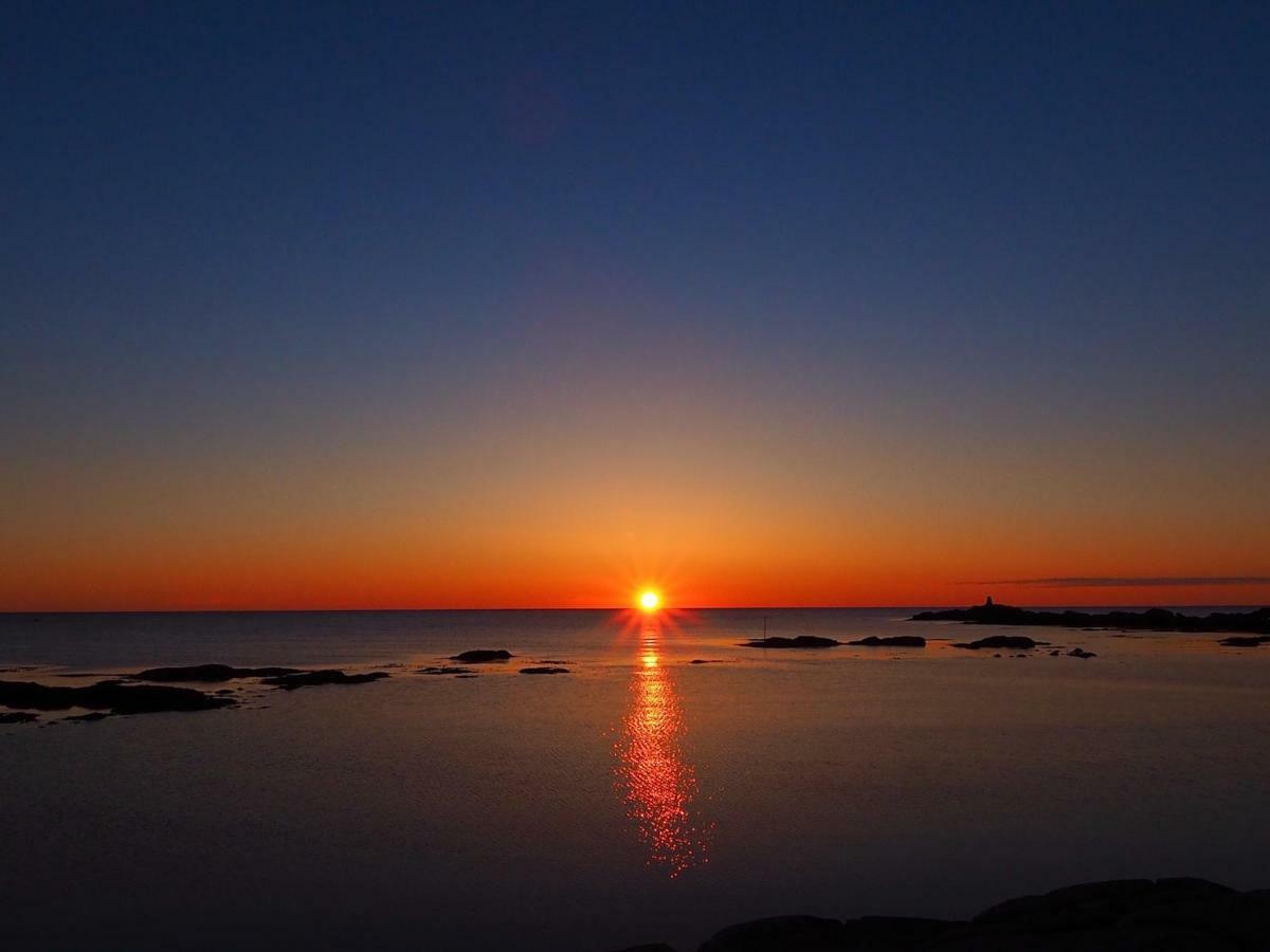 Midnight Sun View Lofoten Leknes Kültér fotó