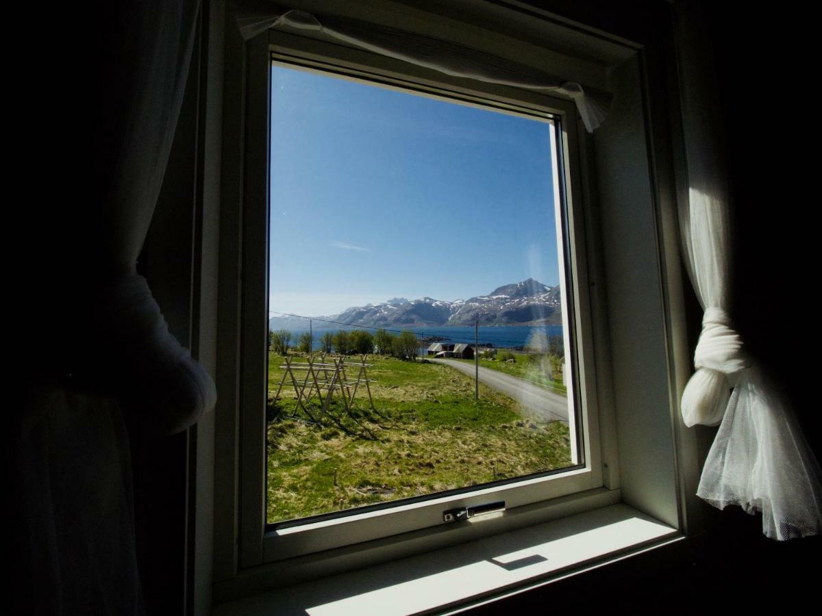 Midnight Sun View Lofoten Leknes Kültér fotó